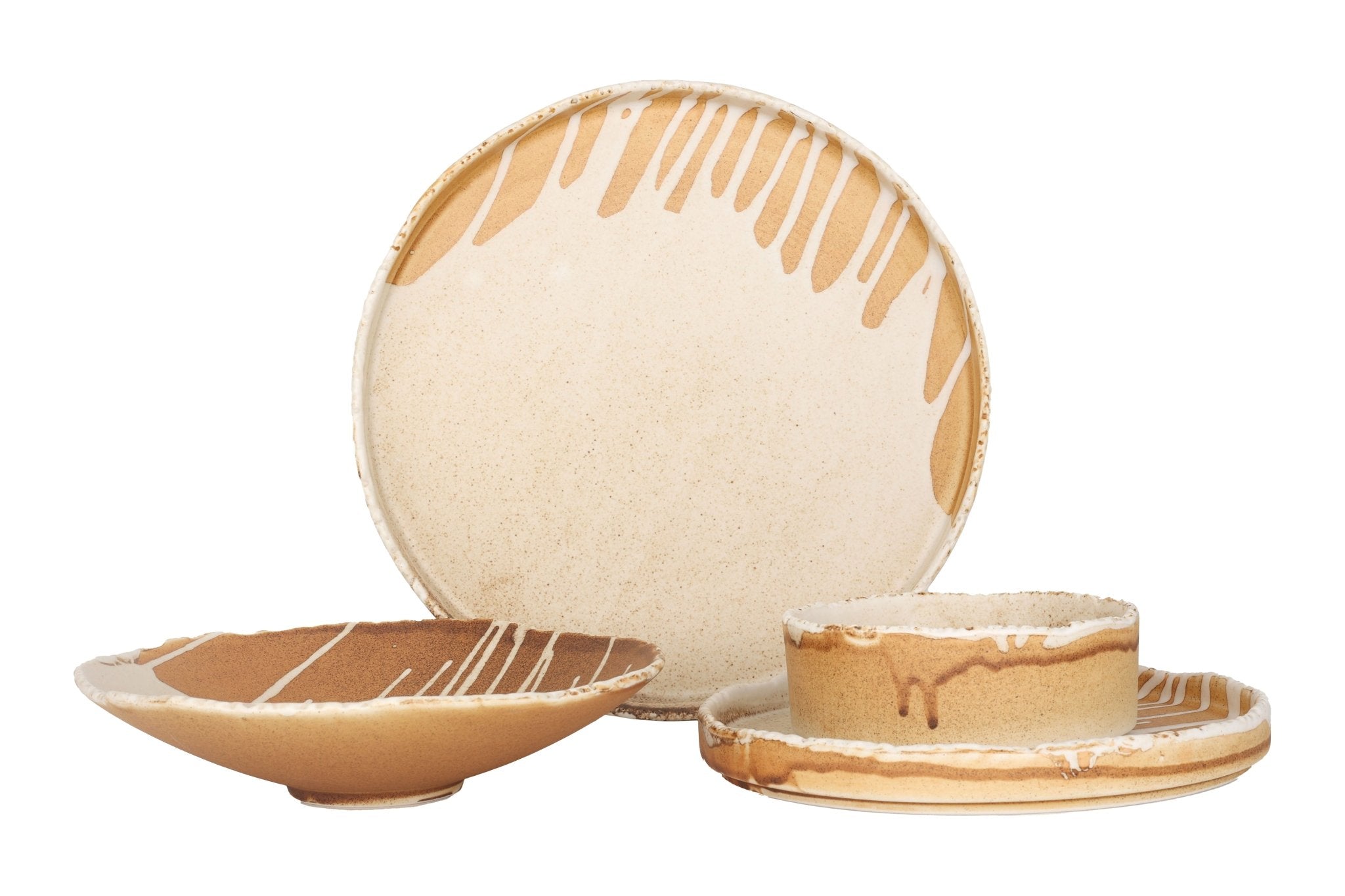 Premium Solis 24-Piece Dinnerware Set - Elegant Porcelain Plates, Bowls & Mugs for Everyday Dining & Entertaining - Perfect for Family Meals, Dinner Parties & Restaurant-Style Presentation