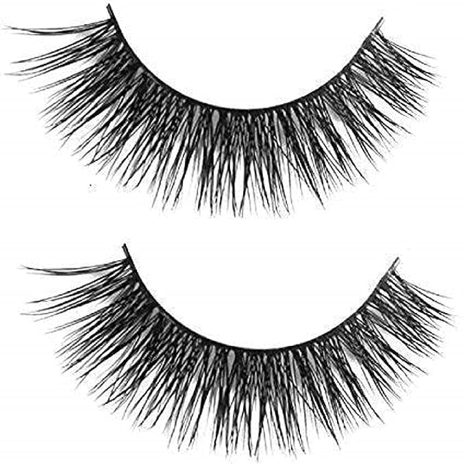 KAARM 3-in-1 Waterproof Mascara, Eyeliner & Kajal Set with 4-in-1 Mini Matte Lipstick and False Eyelashes Kit - Long Lasting Makeup for Party, Wedding & Daily Wear