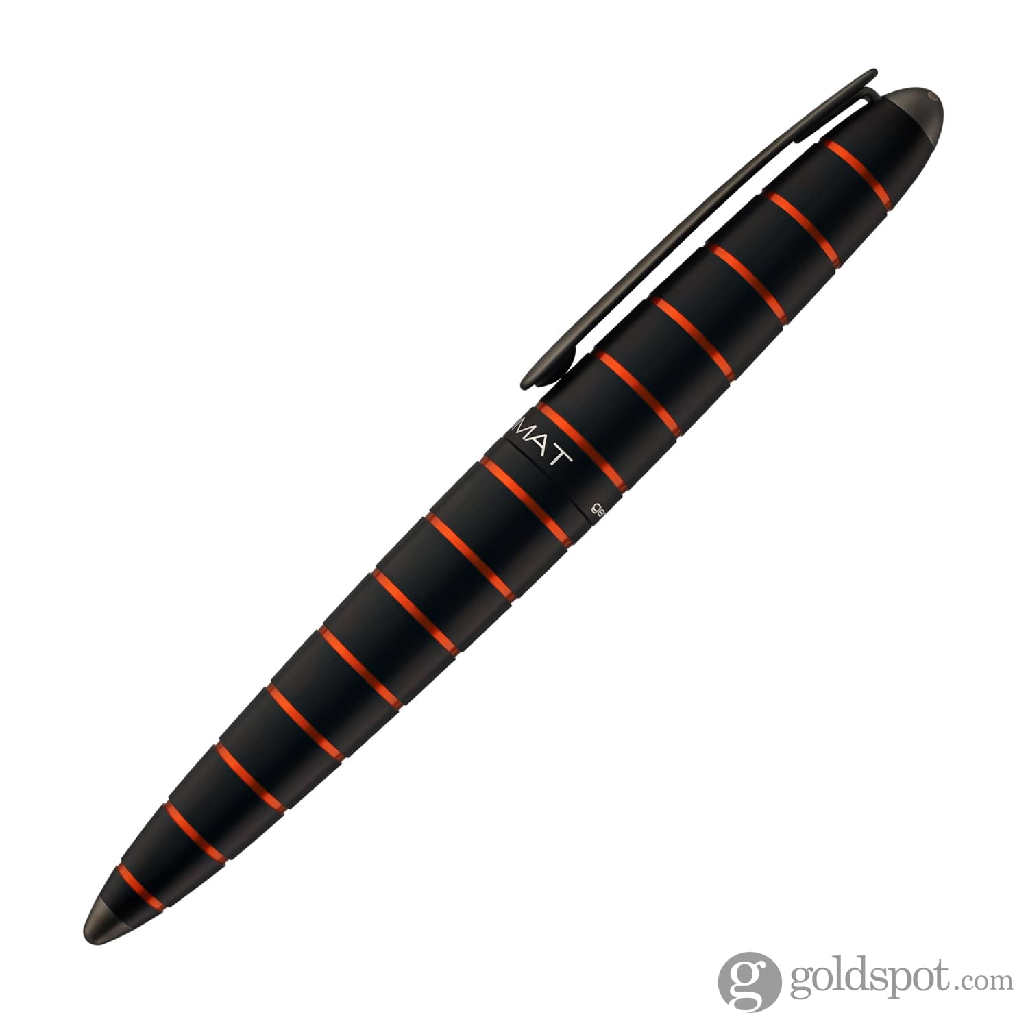Diplomat Elox Fountain Pen - Ring Black & Orange with 14K Gold Nib | Premium Writing Instrument for Professionals, Collectors & Gift Giving | Ideal for Signatures, Calligraphy & Office Use