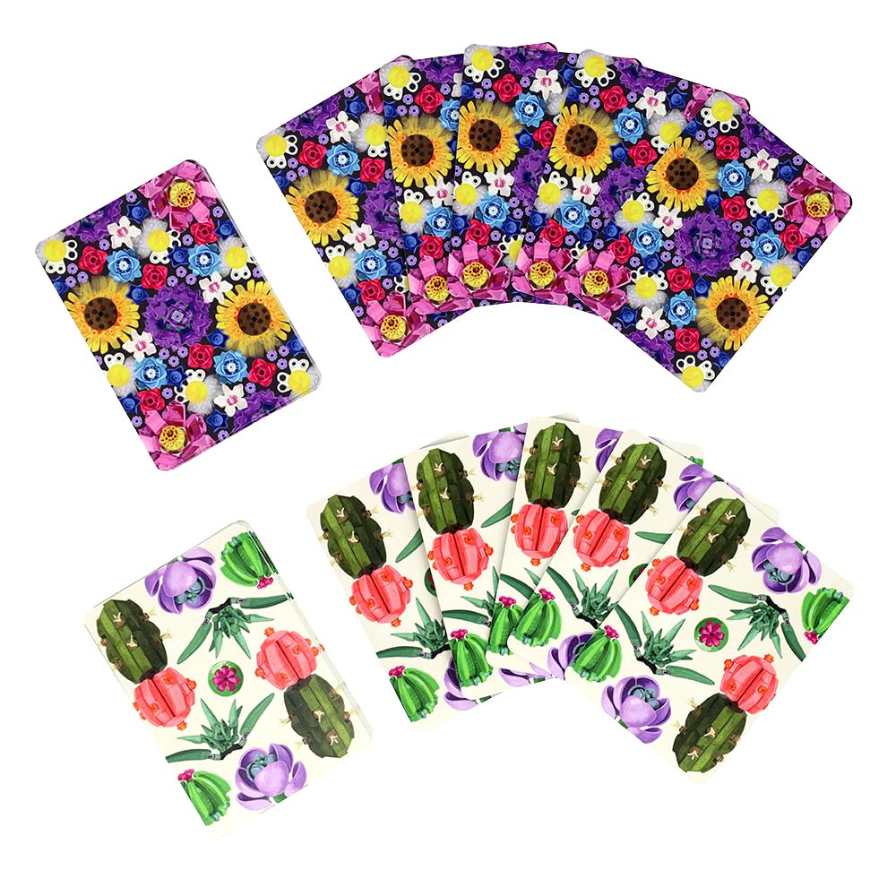 LEGO® Botanical Playing Cards – Beautiful Floral Design Deck for Card Games, Collectors & Gifts | Perfect for Poker, Magic Tricks, Family Game Nights & LEGO® Fans