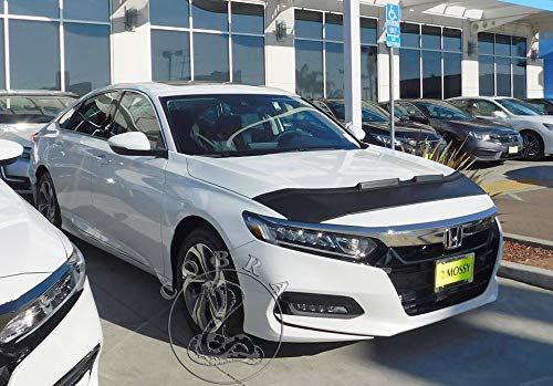 Car Hood Mask Bonnet Bra Cover for Honda Accord Sedan 2018-2020 - Durable Protection Against Road Debris & Weather (Perfect for Road Trips & Daily Commute)