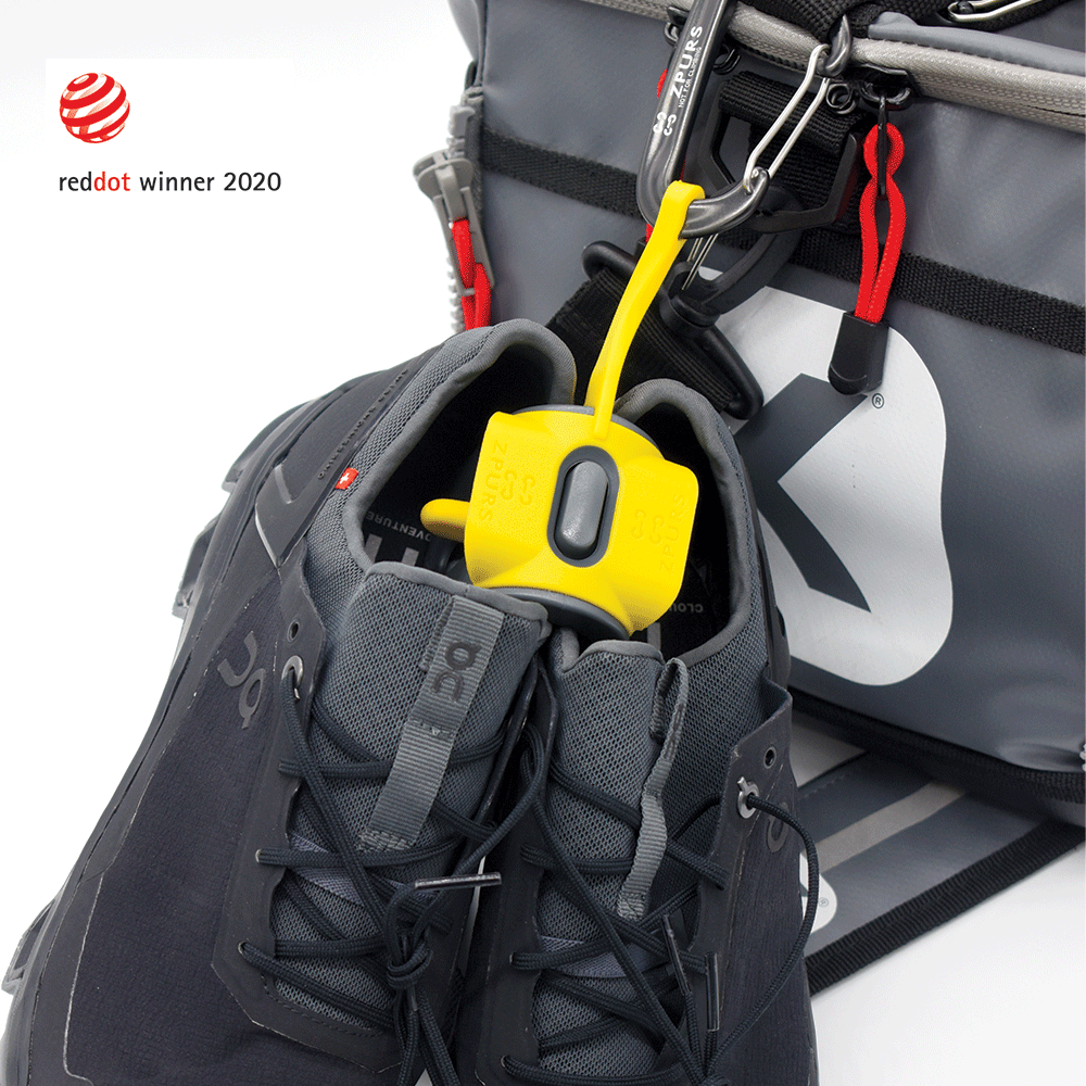 Zpurs Portable Shoe Clips - Non-Slip Shoe Accessories for Walking, Running & Hiking - Secure Shoe Straps for Women & Men - Perfect for Outdoor Activities, Sports & Daily Use