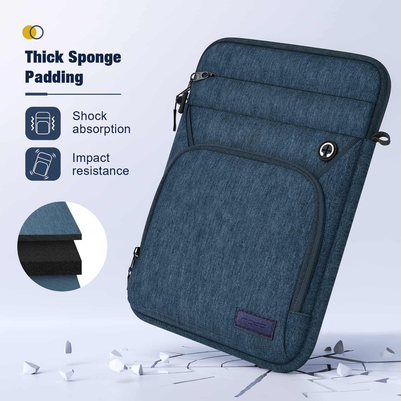 MoKo 9-11 Inch Tablet Sleeve Bag - Protective Case for iPad Air 5 10.9