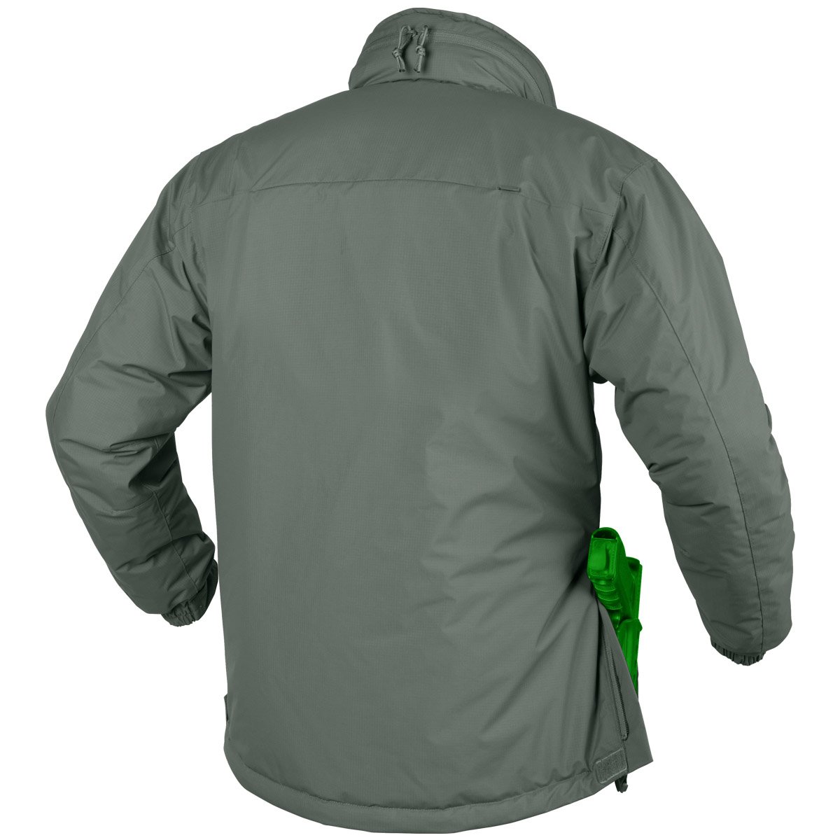 Helikon Husky Winter Tactical Jacket - Alpha Green - XXL Size - Waterproof Cold Weather Jacket for Outdoor Hunting, Hiking & Military Use