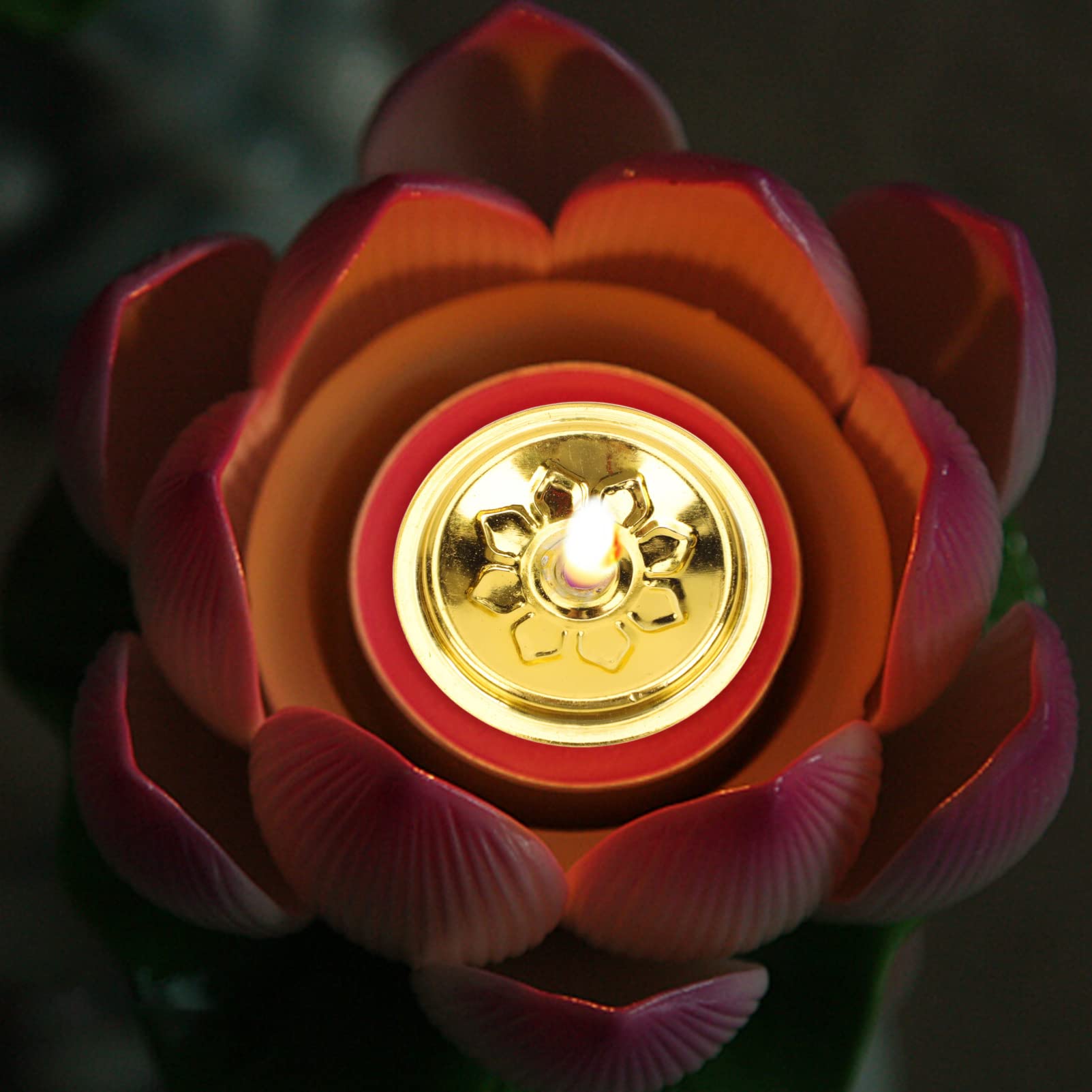 10pcs Butter Lamp Holders for Buddha Oil Lamps - Floating Wick Holders with Lotus Design - Buddhist Altar Accessories for Meditation, Prayer & Home Decoration