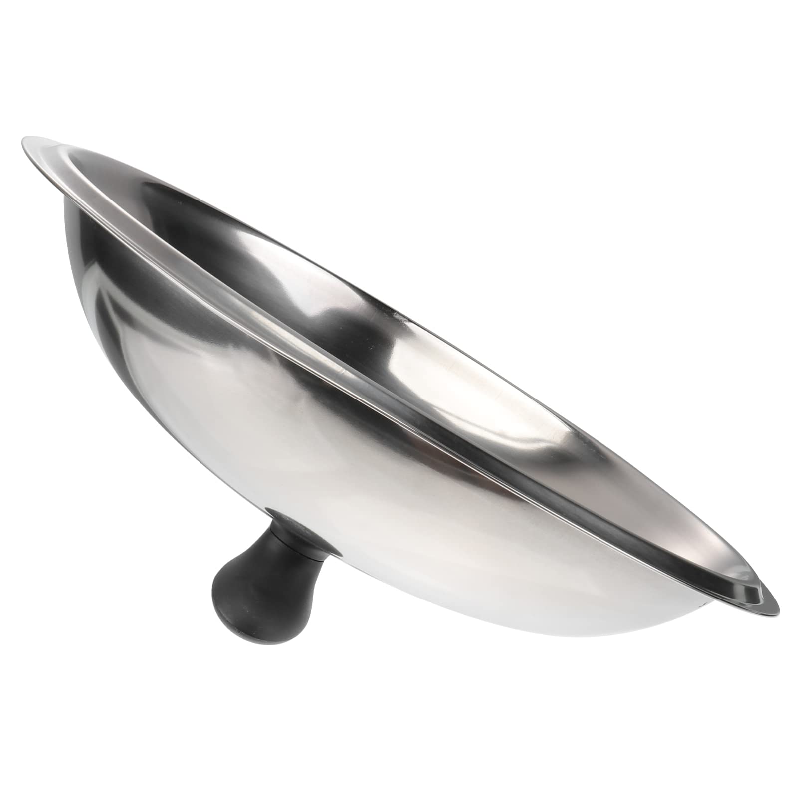 Stainless Steel Pot Cover - Oil Splash Guard for Cooking, Frying & Boiling - Heat-Resistant Kitchen Lid for Safe & Clean Stovetop Use - Perfect for Pans, Skillets & Stock Pots