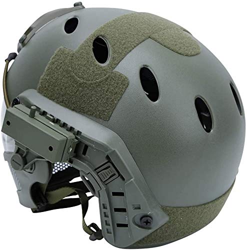 Tactical Airsoft Fast Helmet F22 - Full Face Protective Military Helmet with Detachable Mask & Goggles for Airsoft, Paintball, and Outdoor Combat Training