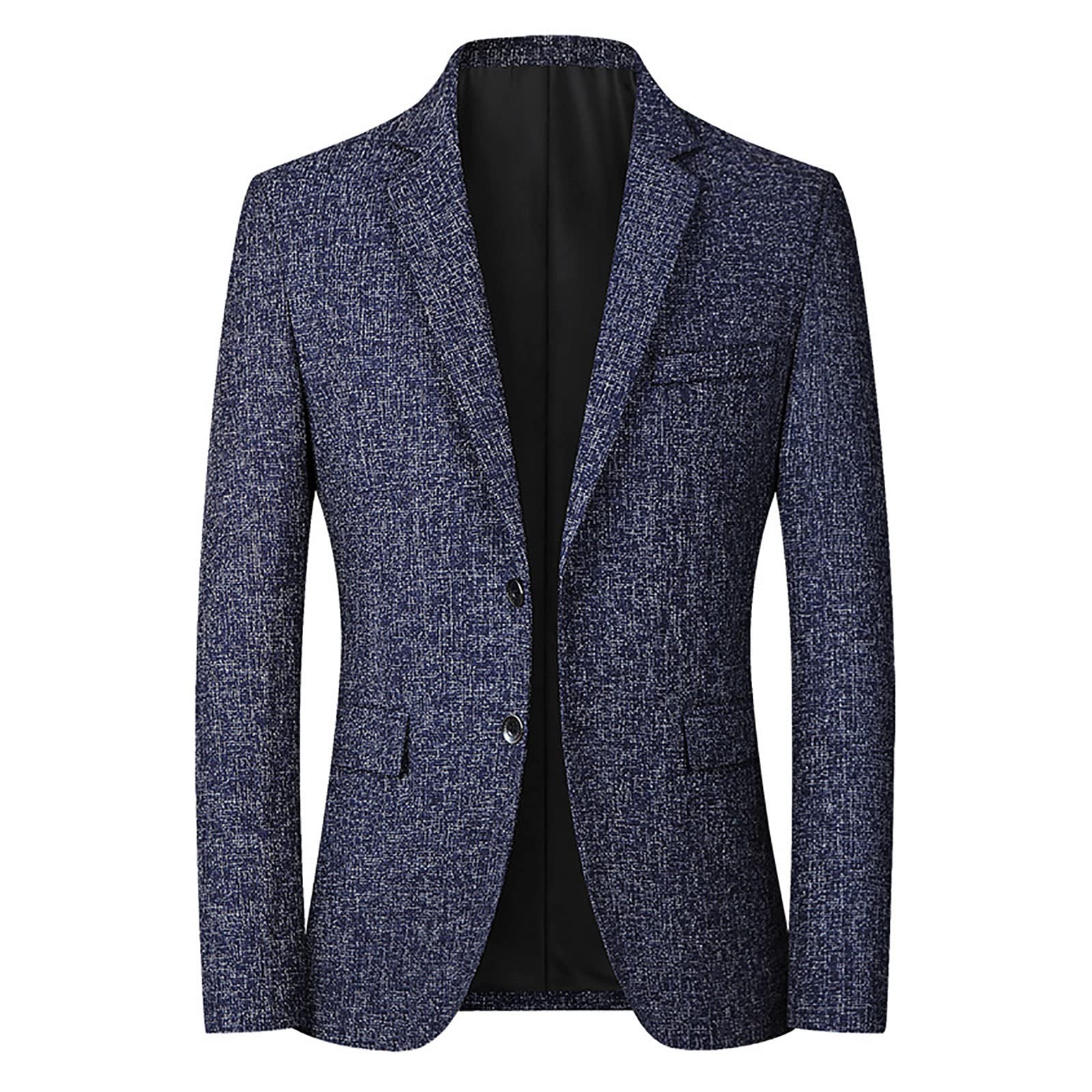 Men's Lightweight Knit Blazer - Casual & Formal Suit Jacket for Business & Daily Wear