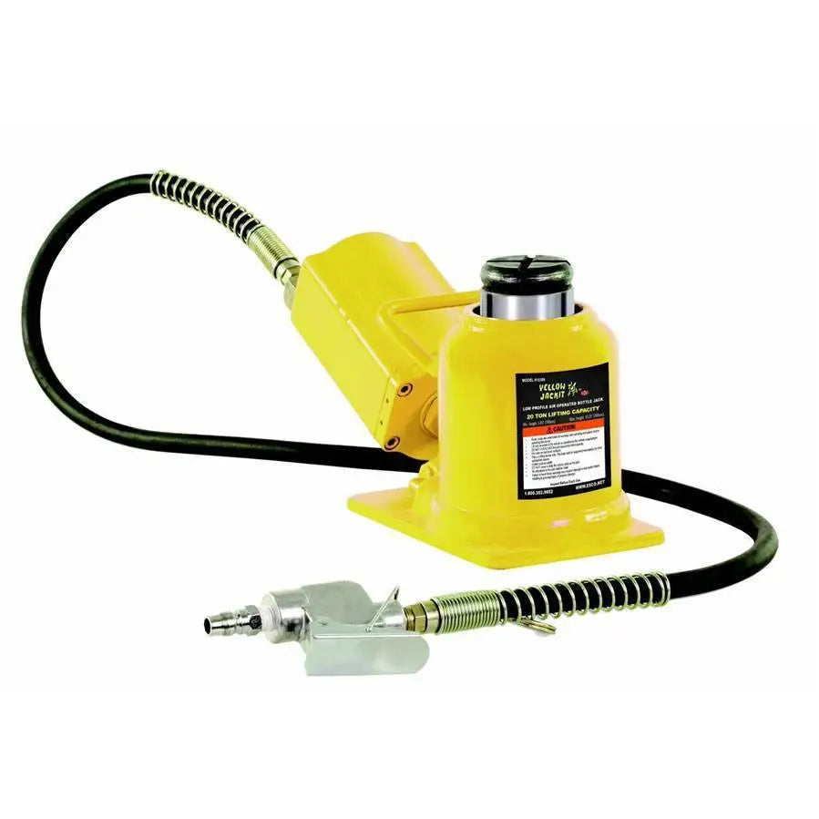20 Ton Yellow Jack Hydraulic Bottle Jack (Shorty) - Heavy Duty Car Lift for Auto Repair, Towing & Off-Road Vehicles - Esco 10399
