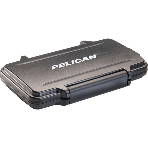 Pelican 0915 Waterproof Memory Card Case - Holds 12 SD, 6 miniSD & 6 microSD Cards - Shockproof Storage for Camera, Drone & Action Camera Accessories - Perfect for Travel & Outdoor Photography
