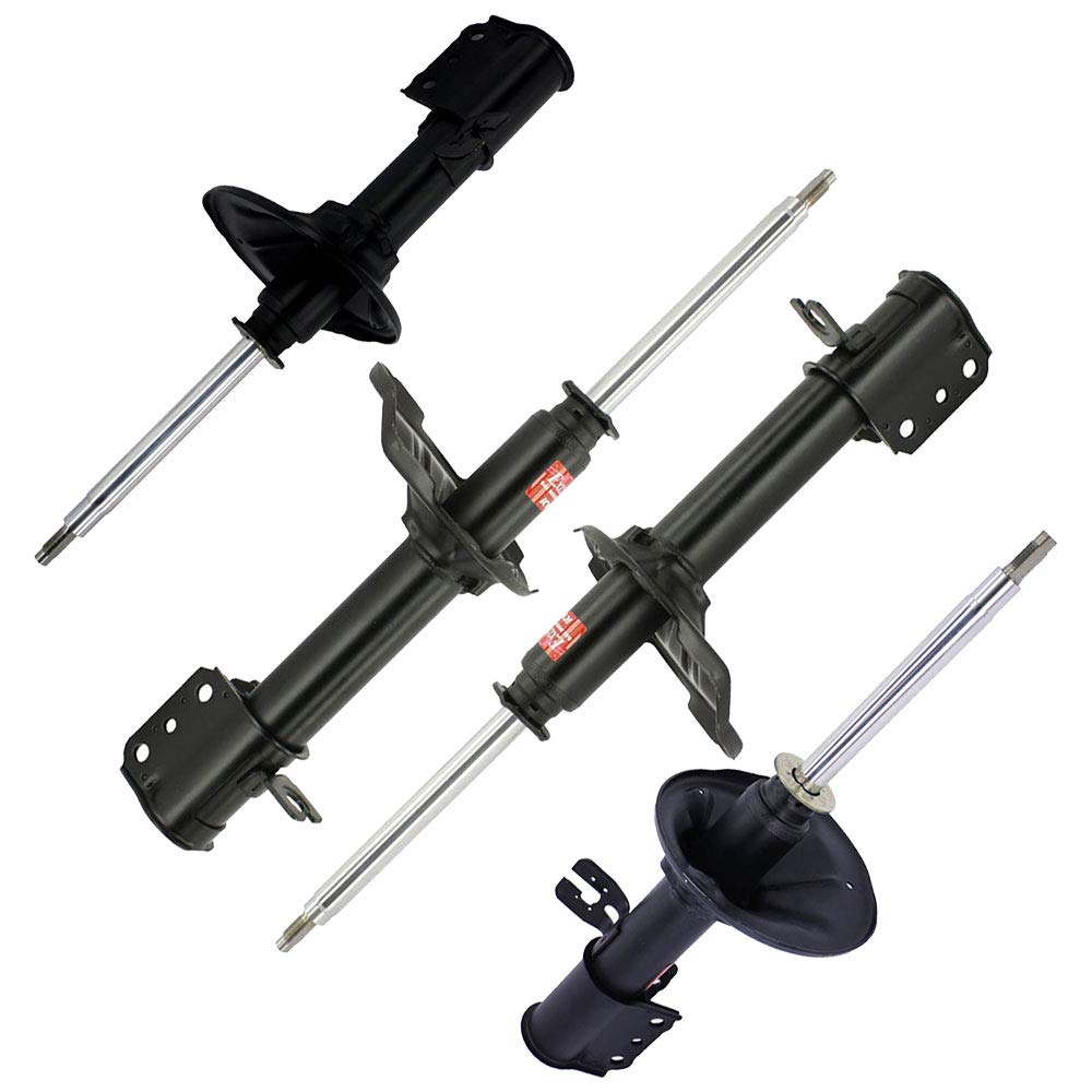 Excel-G Front & Rear Shocks Struts for Mazda 626 MX-6 1988-1992 - BuyAutoParts 77-62484AQ - Perfect for Smooth Ride & Enhanced Handling on City Roads & Highways