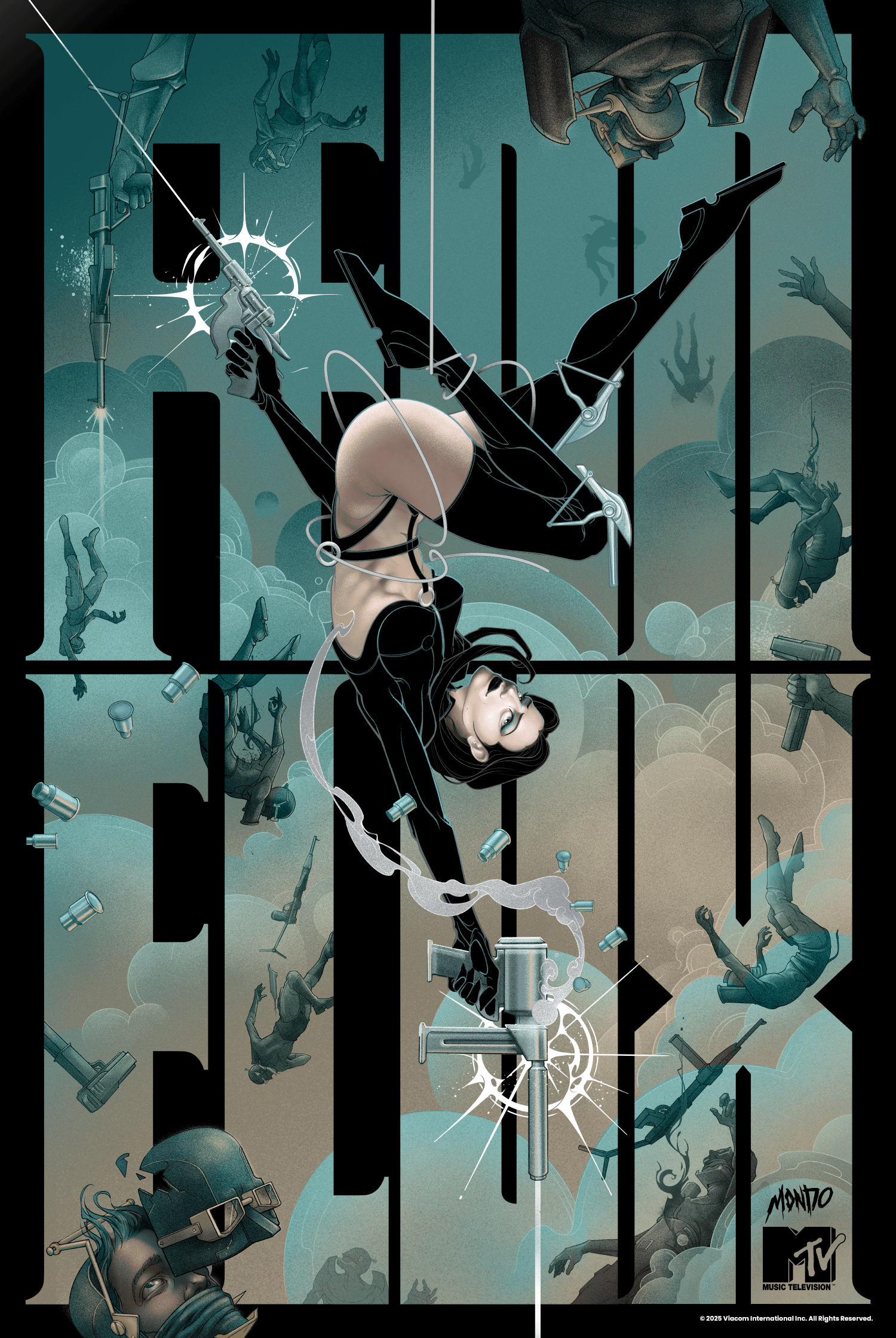 Aeon Flux: The Animated Series Poster - Classic Sci-Fi Wall Art for Home, Office & Fan Collections | Perfect Gift for Animation & Cyberpunk Enthusiasts