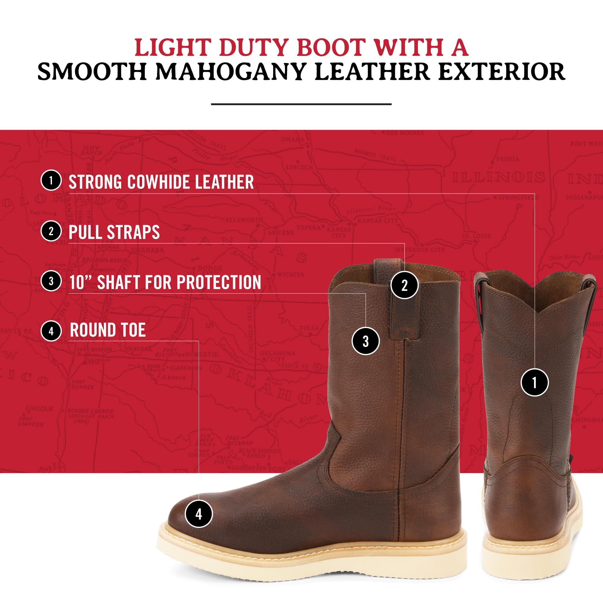 Justin Men's Axe 10