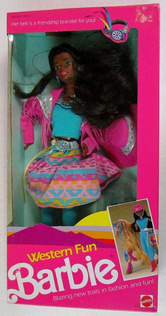 Mattel Western Fun Barbie Doll #2930 - Cowgirl Fashion Toy for Kids & Collectors | Perfect for Playtime, Birthday Gifts & Western-Themed Parties