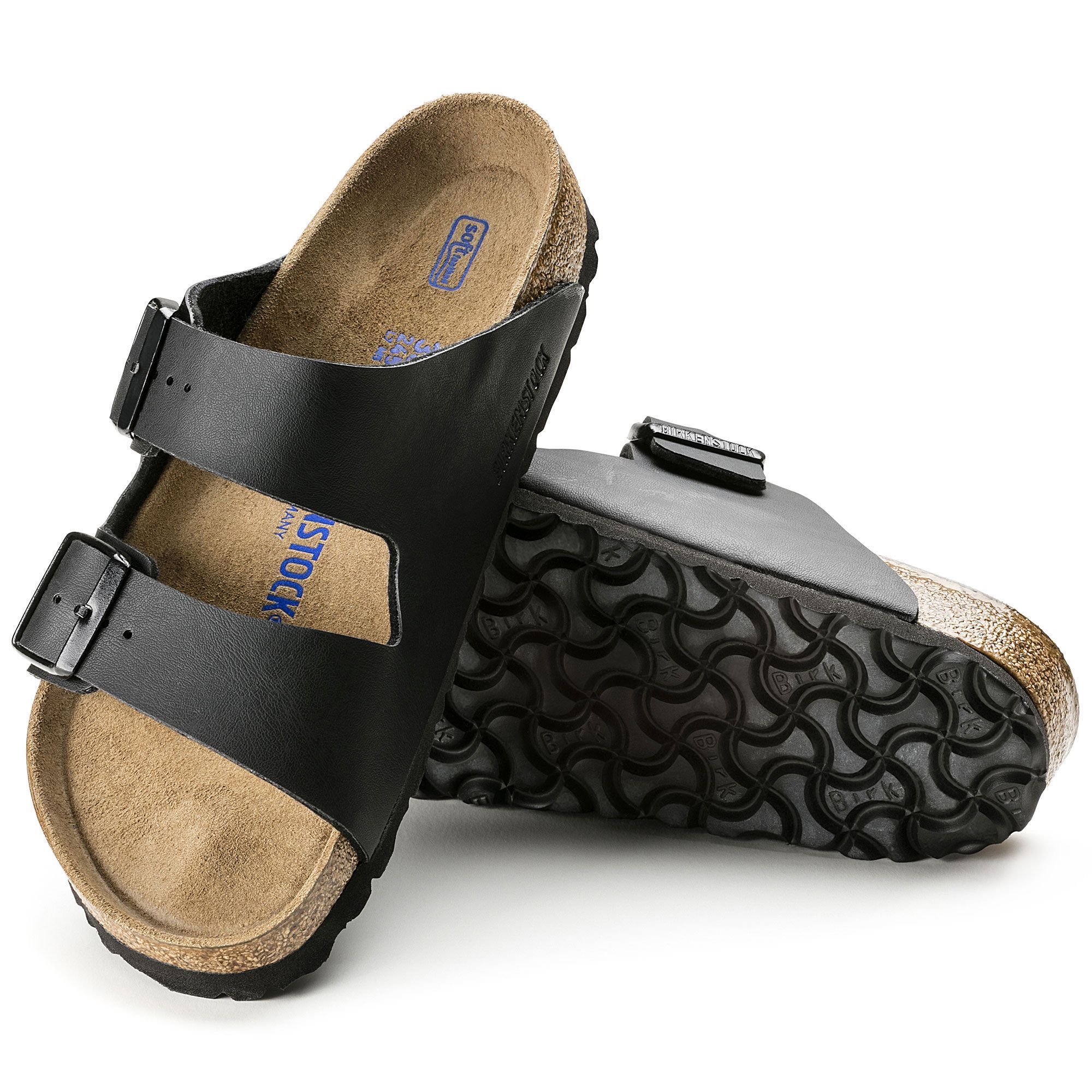 BIRKENSTOCK Arizona Soft Footbed Sandals - Unisex Comfort Shoes in Black Birko-Flor for Men & Women | Perfect for Casual Wear, Walking & Travel
