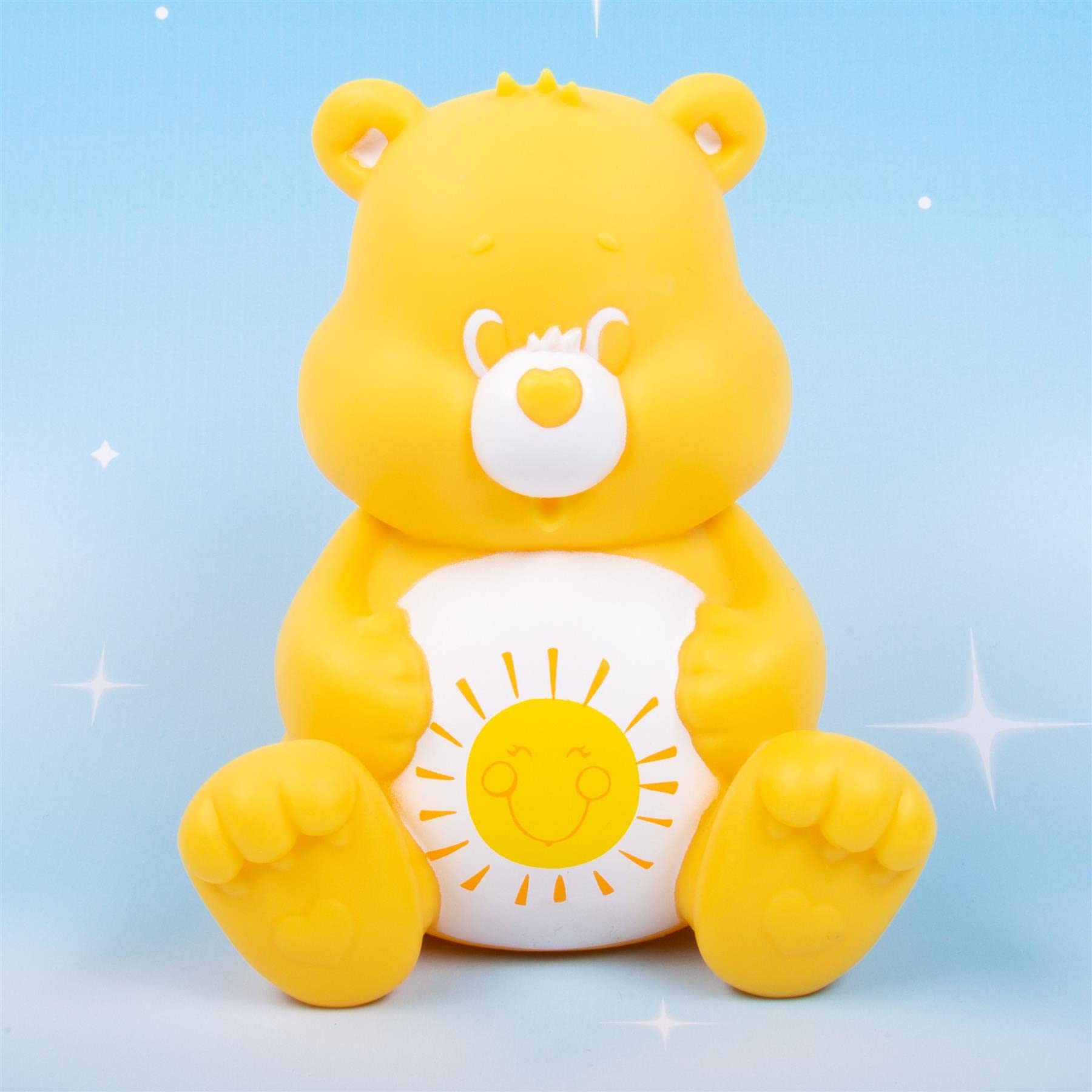 Fizz Creations Funshine Bear™ Mood Light - Soft Glow Night Light with Iconic Care Bears Belly Badge | Officially Licensed Care Bears Night Light for Kids Bedroom, Nursery & Relaxation
