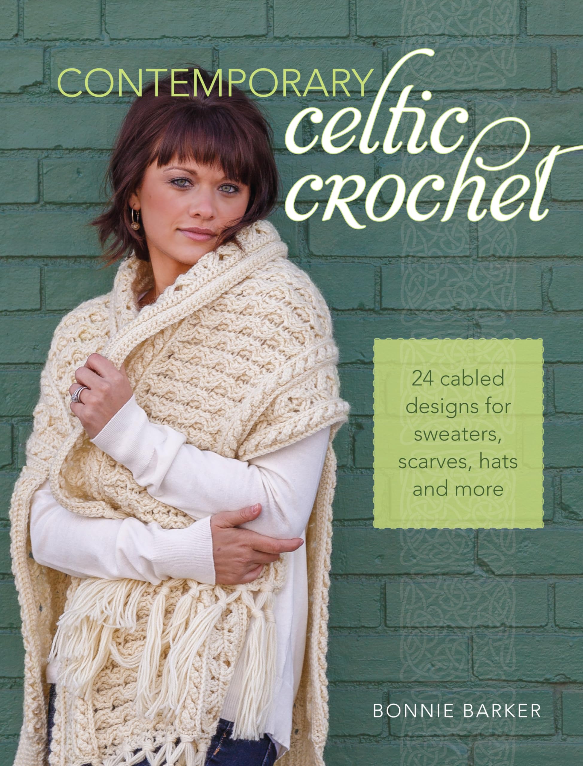 Contemporary Celtic Crochet Book by F&W Media - Authentic Irish-Inspired Patterns for Scarves, Blankets & Home Decor - Perfect for DIY Gifts & Cozy Winter Projects