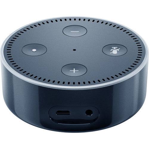 Amazon Echo Dot (2nd Gen) - Smart Speaker with Alexa - Black | Voice Control for Music, Smart Home & More | Perfect for Bedroom, Kitchen & Office Use