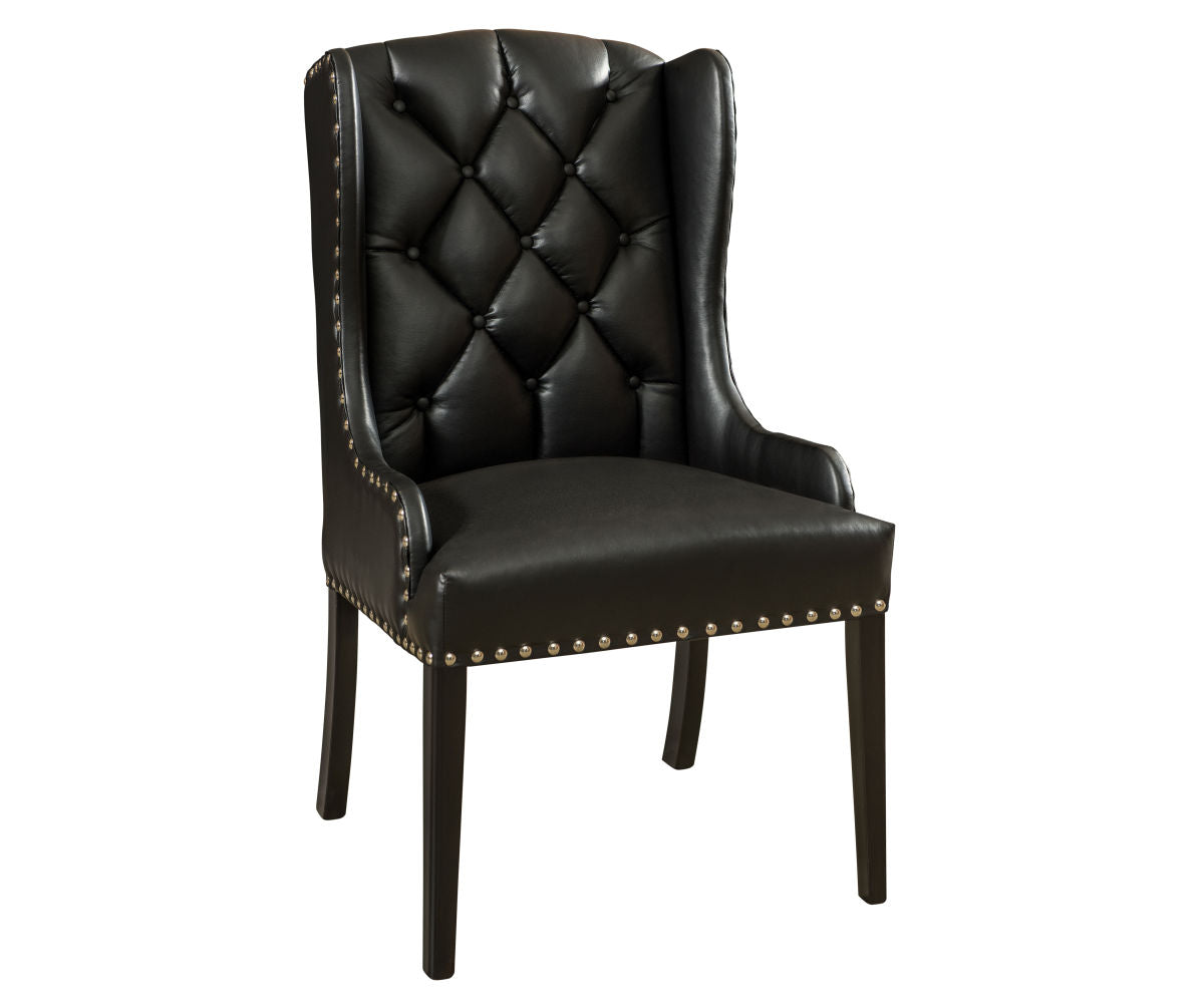 Bradshaw Arm Chair - Modern Upholstered Accent Chair for Living Room, Bedroom & Office - Comfortable Lounge Chair with Sturdy Wooden Legs