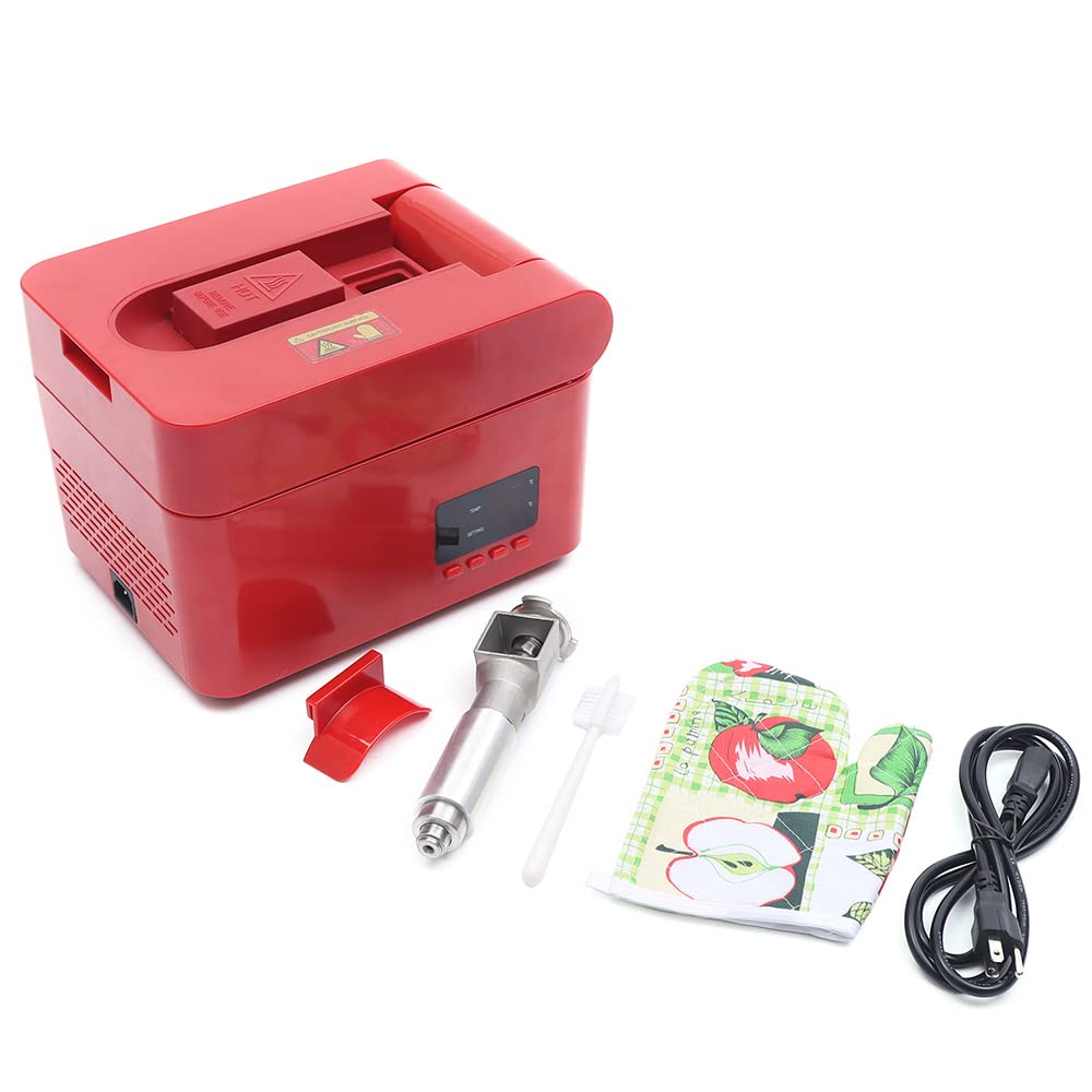 Electric Cold/Hot Oil Press Machine - Heavy Duty Automatic Oil Extractor for Peanuts, Soybeans, Rapeseed & Walnuts | Organic Oil Maker for Home & Commercial Use | Perfect for Healthy Cooking, Salad Dressings & DIY Beauty Products