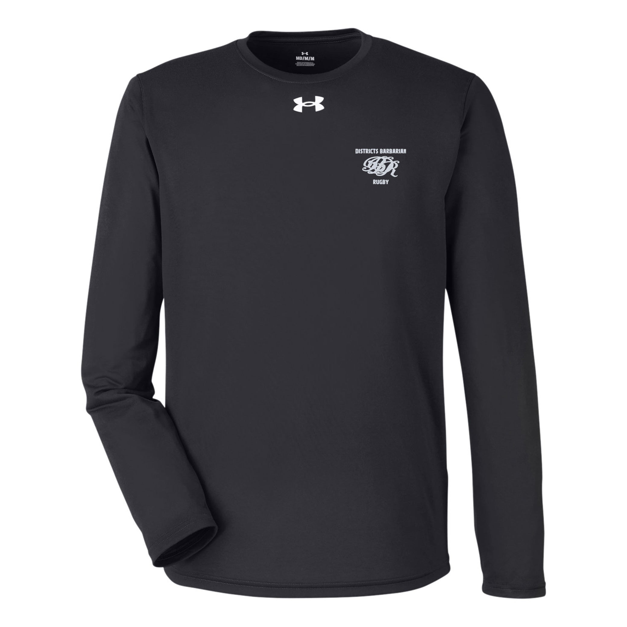 Districts Barbarian RFC Tech Long Sleeve T-Shirt - Comfortable & Durable Men's Athletic Shirt for Workouts & Casual Wear