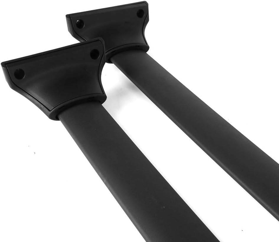 2016-2022 Honda Pilot Black Aluminum Roof Rack Cross Bars - OE Style Replacement for Cargo Carrier & Outdoor Adventures - Perfect for Road Trips, Camping & Sports Equipment Transport