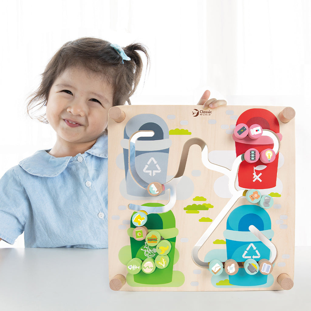 2-in-1 City Explorer Wooden Toy Set - Educational Building Blocks for Kids - Perfect for Preschool Learning & Creative Play at Home