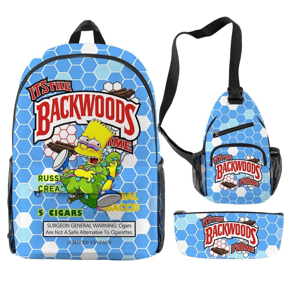 Backwoods Laptop Backpack - Durable Travel & School Backpack for Men & Women - Perfect for Work, College & Outdoor Adventures