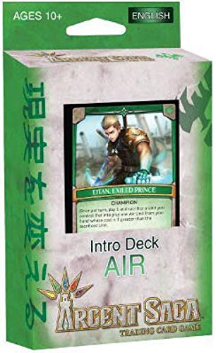 Argent Saga TCG Air Intro Deck - Starter Trading Card Game Deck for Beginners | Perfect for Casual Play, Tournaments & Collectors