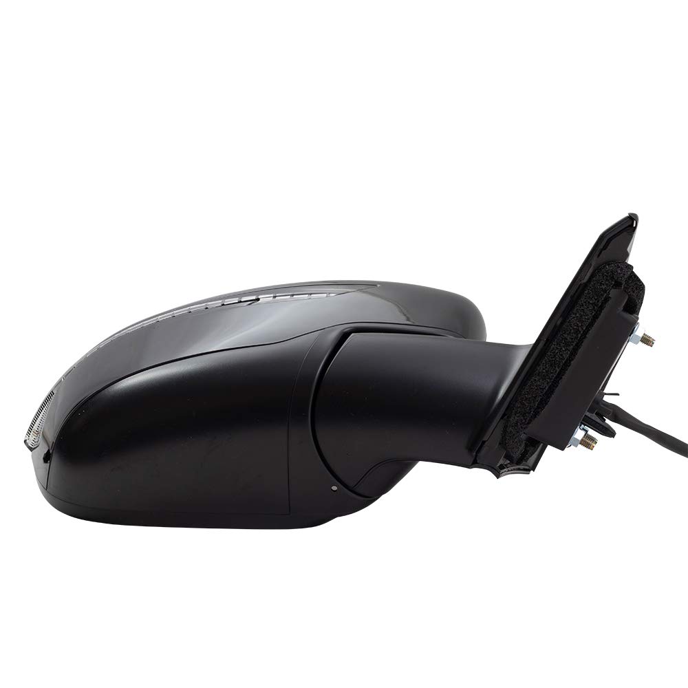 BROCK Pair Power Side Mirrors with Turn Signal Lamps - Compatible with 2017-2019 Nissan Rogue Sport (Driver & Passenger Set) - Replacement Parts 963026MA0A 963016MA0A 963745TA9A 963735TA9A - Perfect for Enhanced Visibility and Safety While Driving