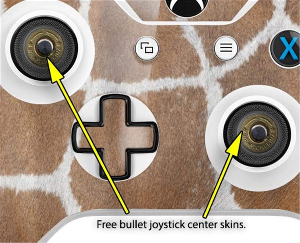 Xbox One S/X Controller Vinyl Skin Wrap - Giraffe Design for Gaming Protection