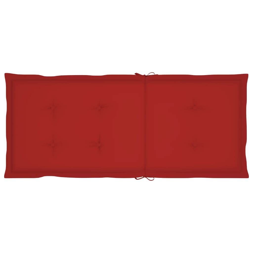 6-Piece Universal Garden Chair Cushions Set with Ties - 47.2