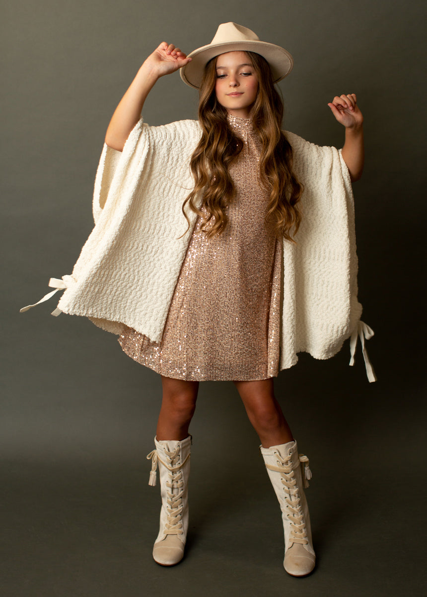 Elegant Champagne Chele Dress for Women - Perfect for Weddings, Parties & Special Occasions
