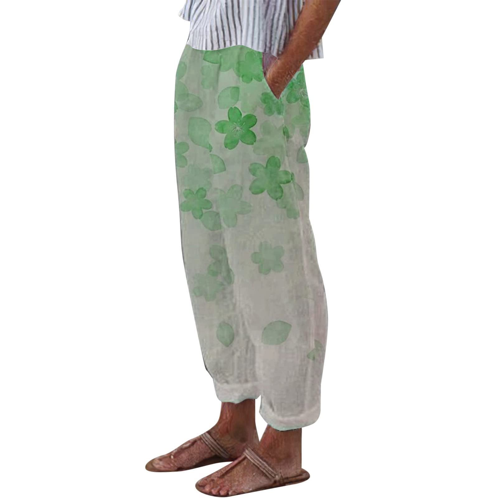 Stylish Women's Printed Pencil Pants - Summer Fashion Trousers for Casual Wear & Office Outfits | Perfect for Work, Dating & Weekend Activities