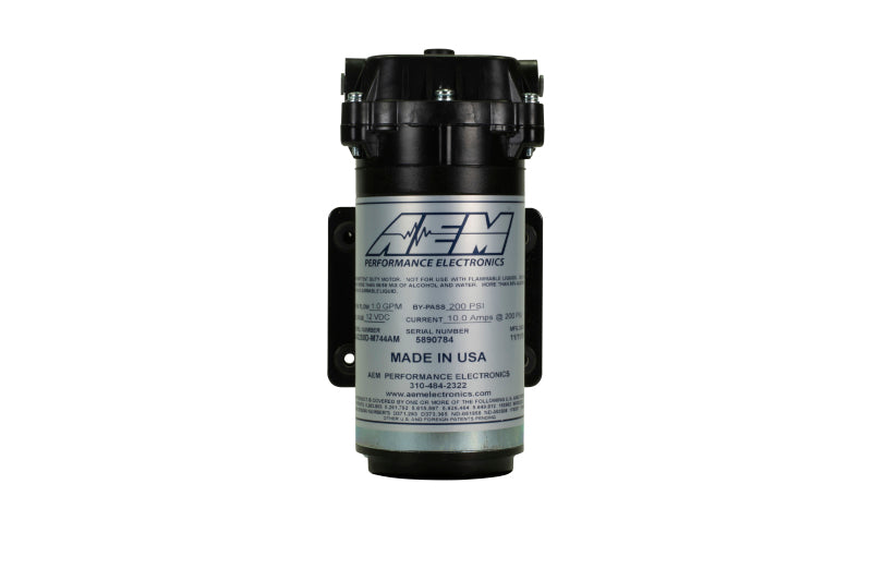 AEM V3 1 Gallon Water Methanol Injection Kit with Internal MAP Sensor - Boost Performance for Turbocharged Cars & Diesel Trucks