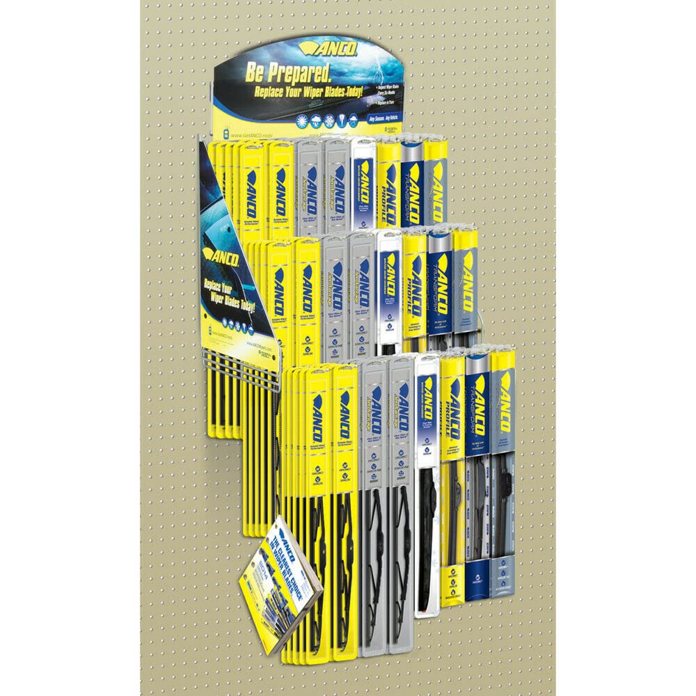 Anco Wall Rack - Heavy Duty Wall Mounted Shelf Organizer for Kitchen, Bathroom, Garage | Space Saving Storage Solution for Home & Office Organization