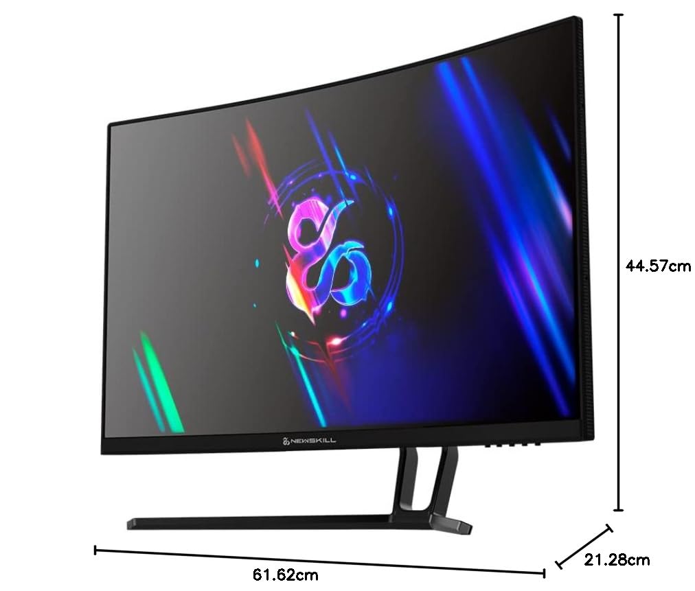 Newskill Icarus 27 Inch FHD 240Hz Gaming Monitor - Ultra Fast Refresh Rate, 1ms Response Time for Competitive Esports & Smooth Gameplay - Perfect for PC, PS5, Xbox Series X Gaming Setup