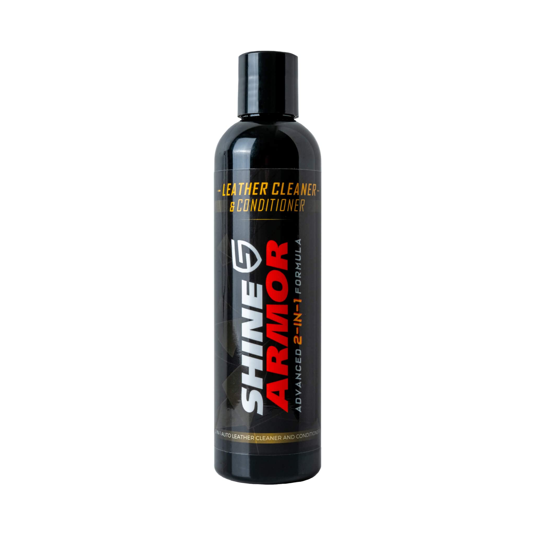 SHINE ARMOR Leather Cleaner & Protector - Car Seats, Furniture, Bags - 8 Fl Oz