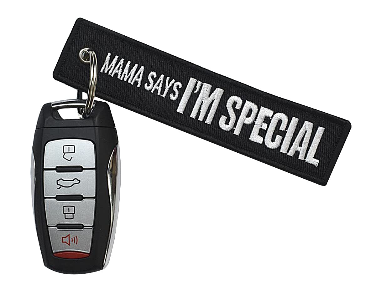 Durable Key Chain Tag with Ring for Keys & Accessories