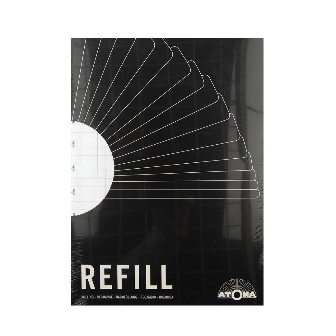 Atoma Notebook Refill Pad 210 x 295mm - White Paper Refill Sheets for Planner, Journal & Sketchbook - Perfect for Office, School & Creative Projects