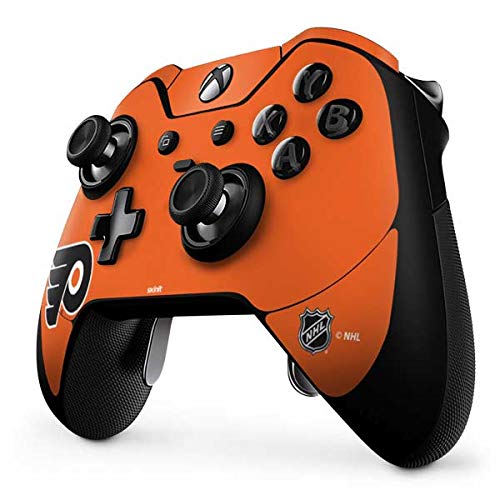 Officially Licensed NHL Philadelphia Flyers Gaming Skin for Xbox One Elite Controller - Custom Decal Sticker | Perfect for Gaming Tournaments, Esports Events & Collector Displays