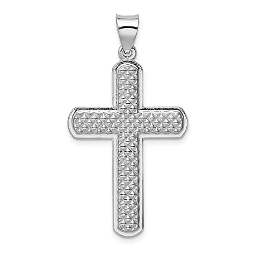 925 Sterling Silver Cross Pendant Necklace for Women - Religious Jewelry Gift for Her - Church & Daily Wear