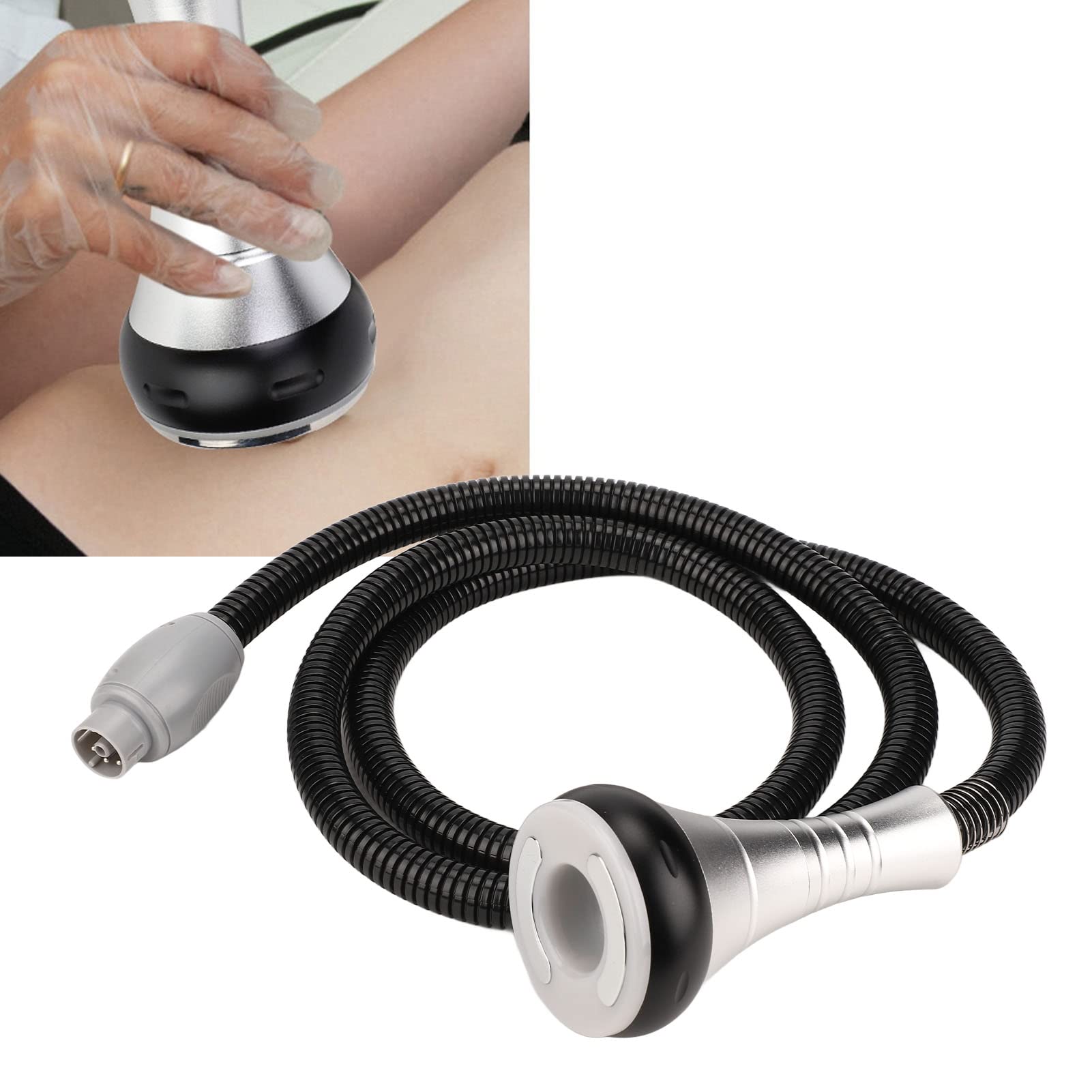 Professional Cavitation Machine Handpiece - Dark Circle & Fat Removal, Anti-Wrinkle Facial Massage Head for Beauty Devices | Salon & Home Spa Use