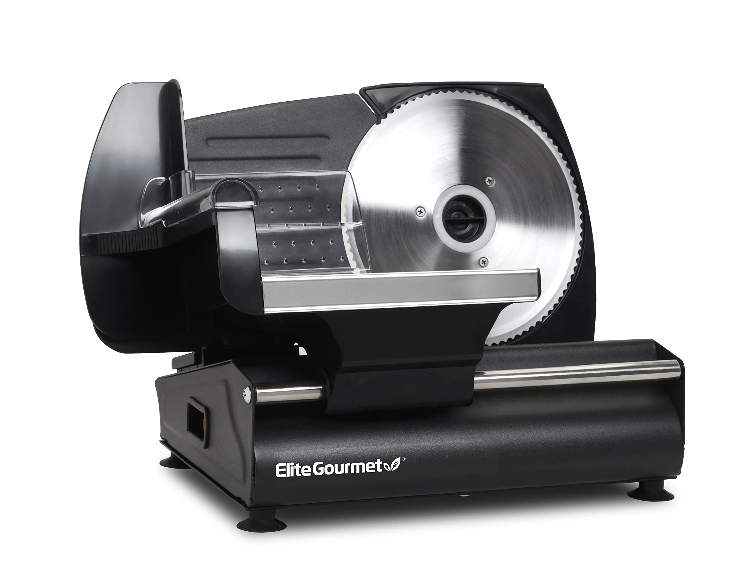 Elite Gourmet EMT-625B Electric Deli Food Meat Slicer - 7.5