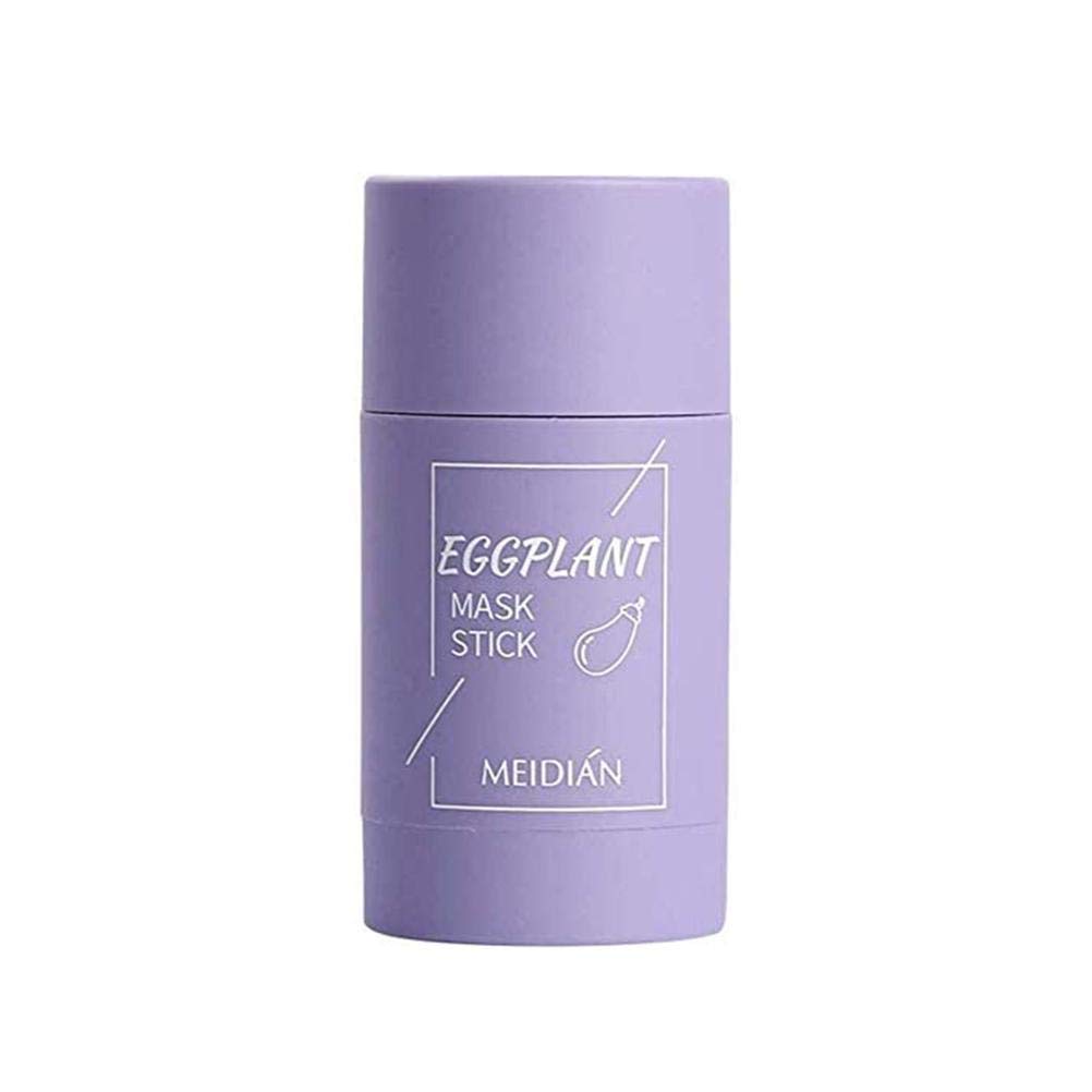 WBTY Green Tea Purifying Clay Mask Stick - Deep Cleansing, Oil Control & Anti-Acne Treatment for Blackhead Removal - Solid Face Mask with Green Tea & Eggplant Extract - Perfect for Oily & Acne-Prone Skin - Ideal for Daily Skincare Routine & Spa Nights