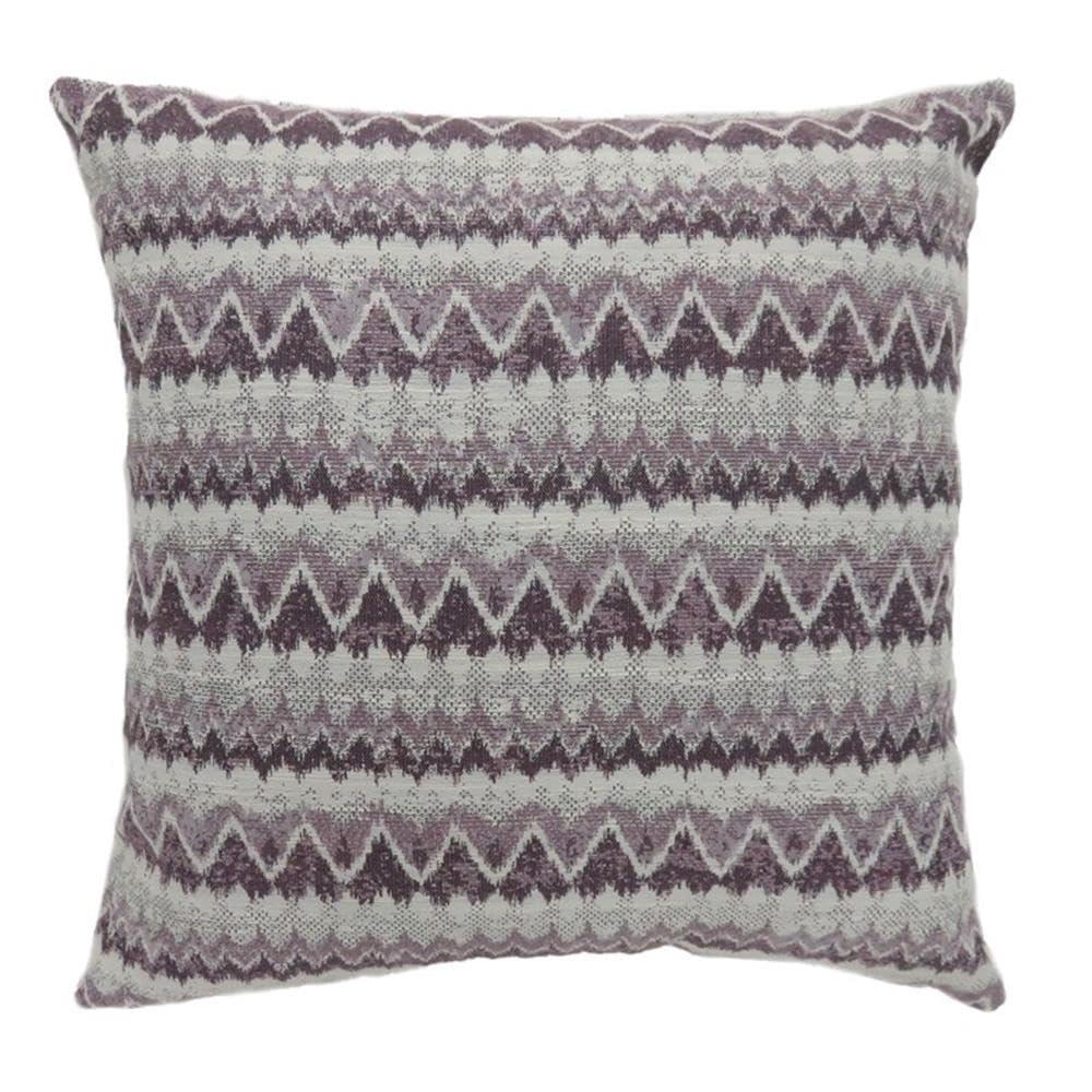 Allene Fabric Large Throw Pillow Set of 2 - Soft Purple Decorative Cushions for Sofa, Bed & Living Room - Furniture of America