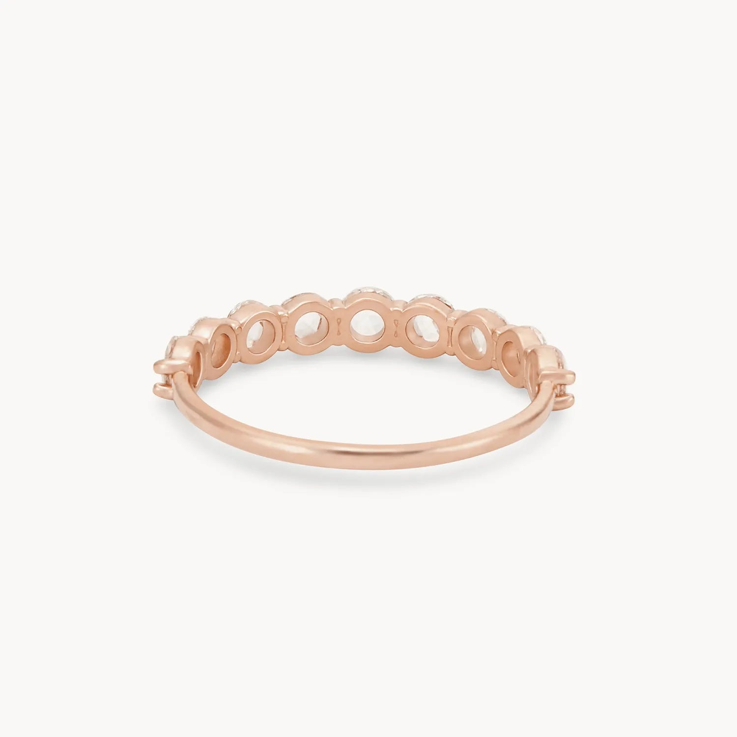 14K Rose Gold Moonglade Ring – Elegant & Dainty Women's Jewelry for Engagement, Wedding, Anniversary & Everyday Wear