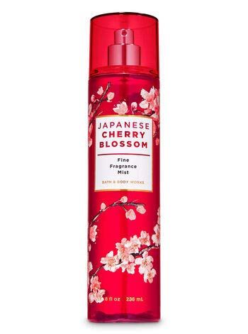 Bath and Body Works Japanese Cherry Blossom Gift Set - 3pc Moisturizing Body Wash, Fine Fragrance Mist & Ultra Shea Body Cream - Floral Scented Skincare for Women - Perfect for Showers, Daily Hydration & Pampering Gifts (2020)