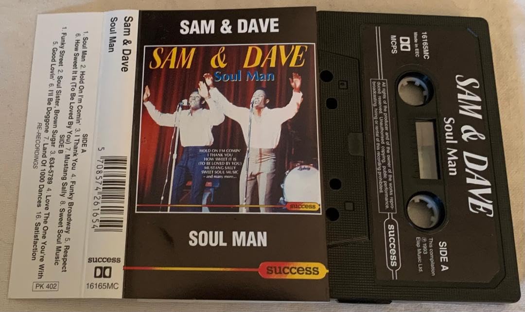 Sam & Dave Soul Man - Classic Soul Music Album for Vinyl Collectors & Music Lovers | Perfect for Home Listening, Parties & Retro Music Nights