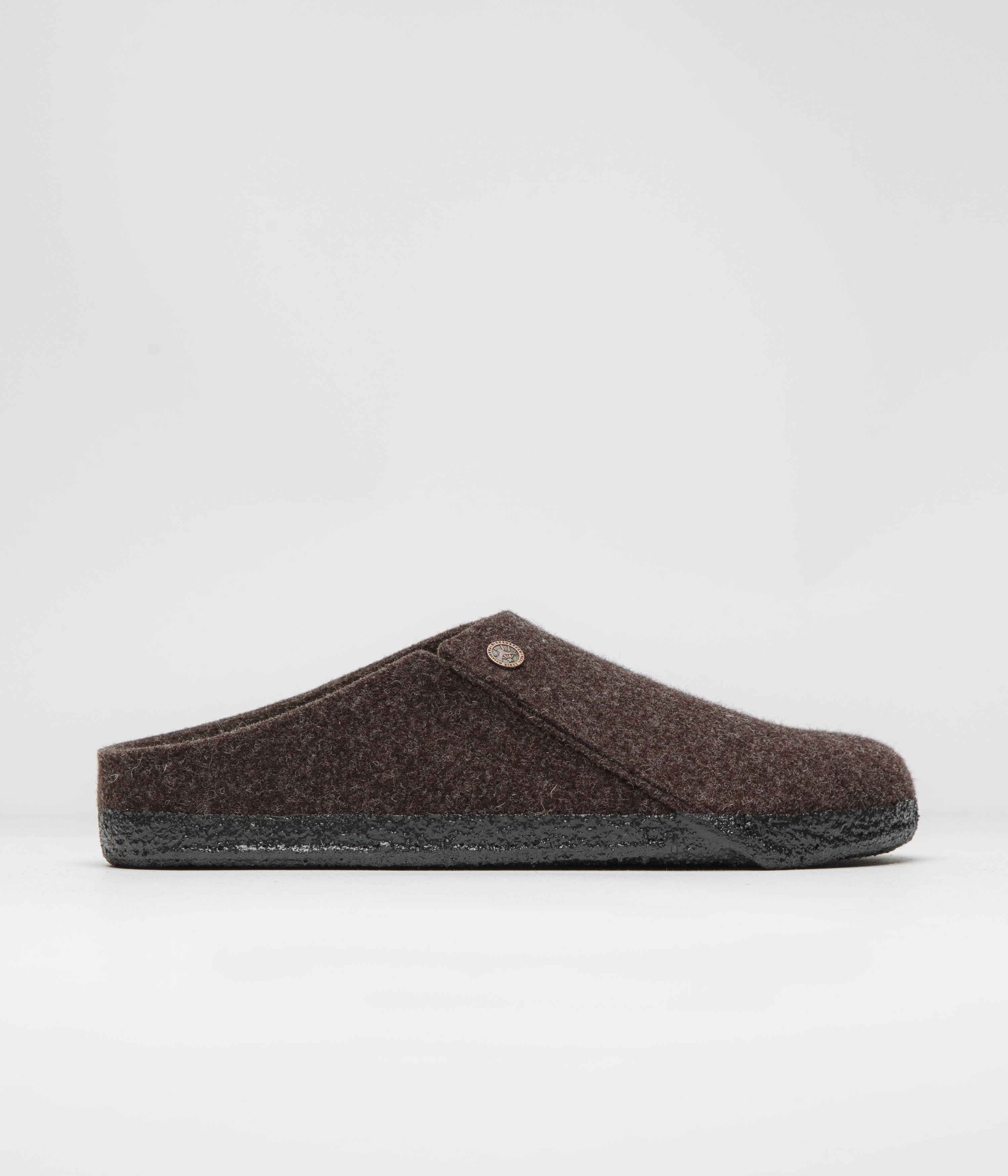 Birkenstock Zermatt Shearling Felt Slippers for Men & Women - Cozy Mocha Indoor/Outdoor House Shoes for Winter Comfort & Relaxation